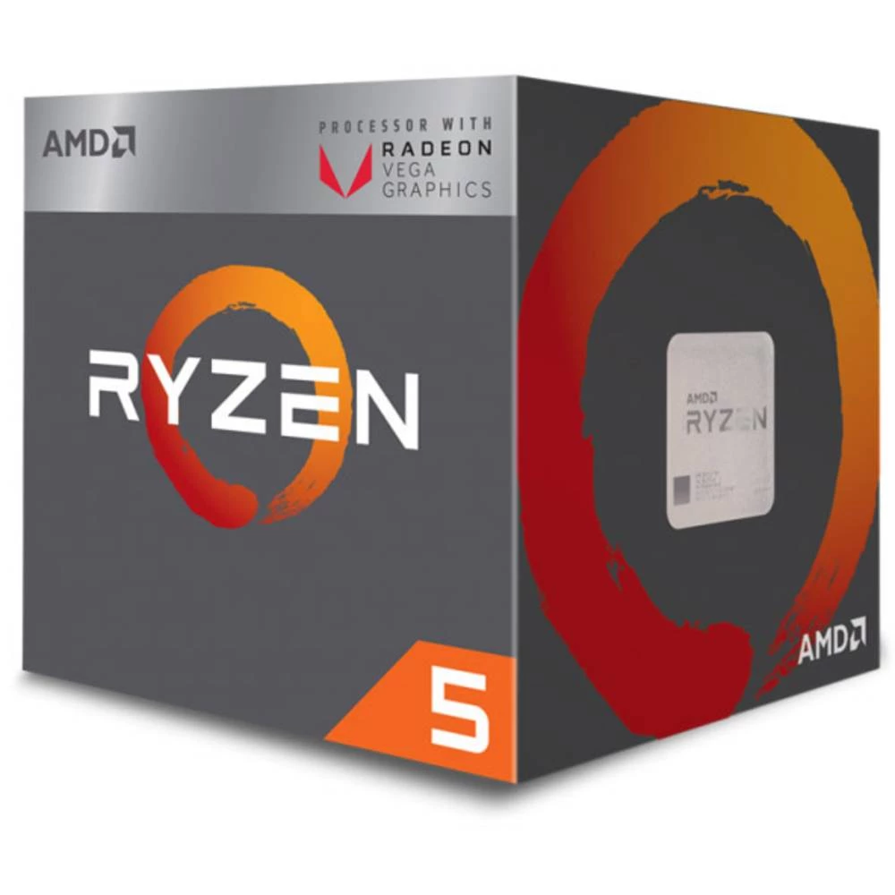 Procesor (CPU) u kutiji AMD Ryzen 5 2400G 4 x 3.6 GHz Quad Core Baza: AMD AM4 65 W