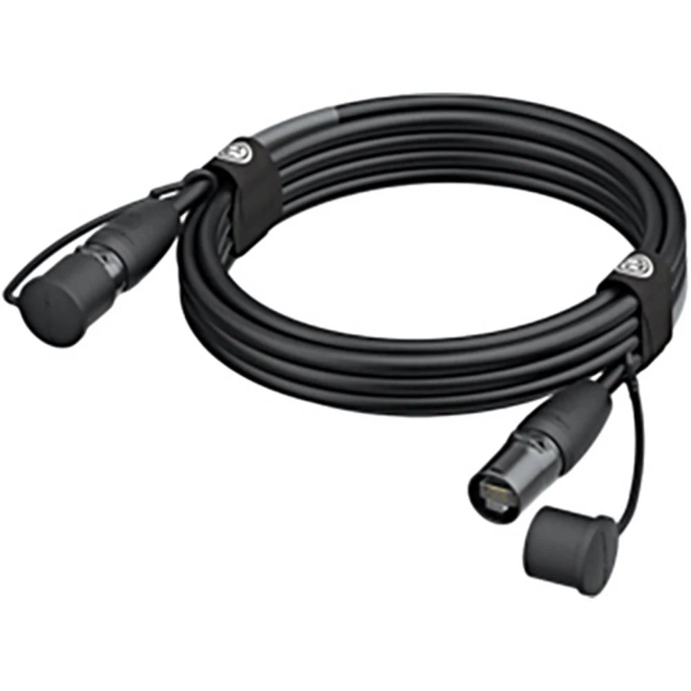 Neutrik NKE5E-E1E1-M0005 RJ45 mrežni kabel, Patch kabel 0.5 m crna 1 St. slika
