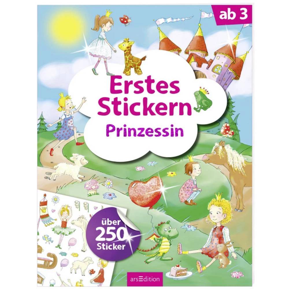ARS Edition Erstes Stickern Prinzessin 131729 1 St. slika