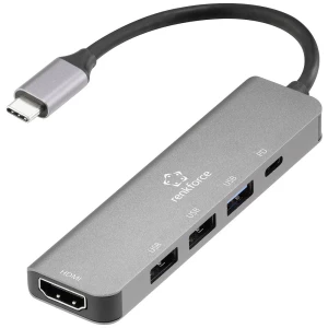 Renkforce  RF-DKS-903 5-in-1  USB-C® priključna stanica  Pogodno za marku (priključne stanice za prijenosno računalo): Universal  USB-C® Power Delivery slika