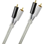 Oehlbach D1C2602 Cinch audio priključni kabel [2x muški cinch konektor - 1x muški cinch konektor] 1.50 m srebrna
