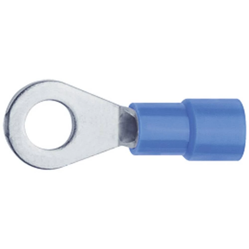 Klauke 6306 prstenasta kabelska stopica Presjek (maks.)=2.50 mm² Otvor Ø=6.5 mm izolirani dio plava boja 1 kom. slika