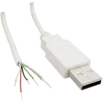 USB A 2.0 utikač s otvorenim krajem kabela USB priključak 2.0 TRU COMPONENTS Sadržaj: 100 ST