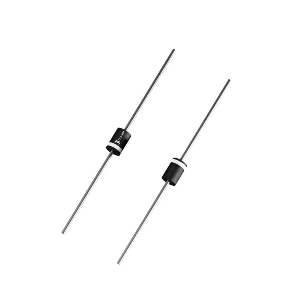 Diotec Zener dioda 1N5374B Kućište (poluvodiča) DO-201 Zener napon 75 V Snaga (maks) P(TOT) 5 W Povratni napon U(R) 56 V slika