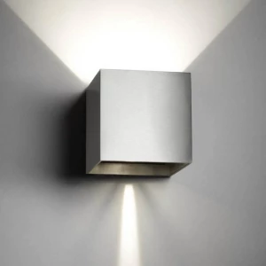 Mlight Cube 81-4007 LED vanjsko zidno svjetlo ATT.CALC.EEK: LED 6 W Toplo-bijela Antracitna boja slika