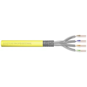 Digitus DK-1745-A-VH-5 mrežni kabel CAT 7, CAT 7a S/FTP 8 x 0.64 mm žuta 500 m slika
