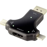 DisplayPort / HDMI Adapter [1x Muški konektor DisplayPort, Muški konektor Mini DisplayPort, Muški konektor USB-C™ - 1x Žen