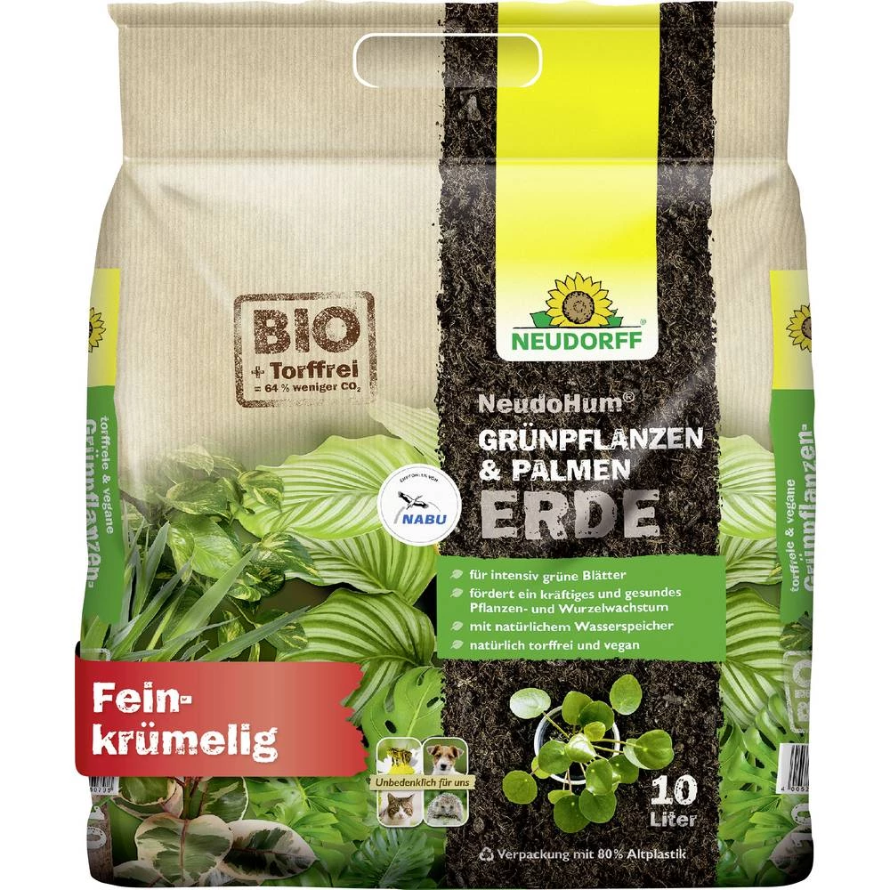 Neudorff 01009 NeudoHum zemlja za zelene biljke i palme 10 l slika