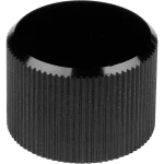 Okretni gumb Crna (Ø x V) 12 mm x 12 mm Mentor 505.613 1 ST