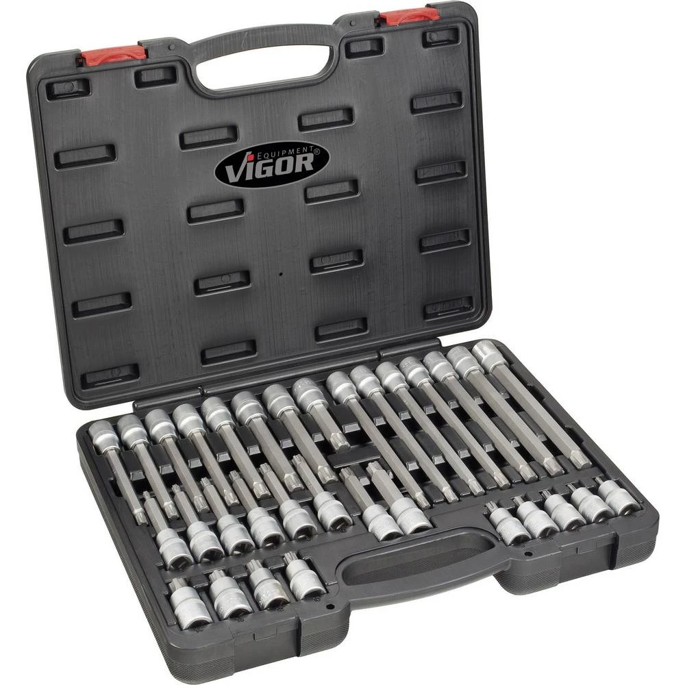 Vigor komplet bitova za nasadni ključ 1" 32-dijelni V2201 slika