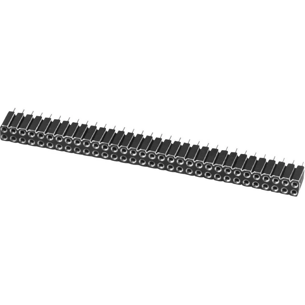 W & P Products standardna letva sa ženskim kontaktima Broj redova: 2 Broj polova po redu: 4 605-008-1-2-00 1 St. slika
