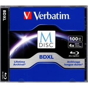 M-DISC Blu-ray prazan 100 GB Verbatim 98912 1 ST Jewelcase slika