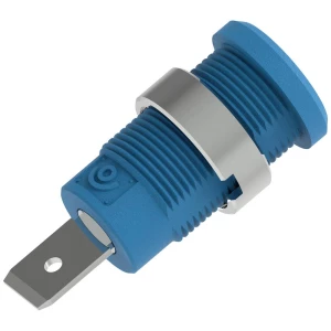 Electro PJP 3266-C-CD1-BL sigurnosni laboratorijski ženski konektor  Zatik-Ø: 4 mm plava boja 1 St. slika