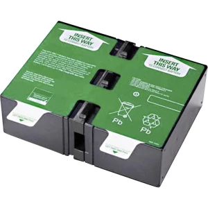 Akumulator za UPS uređaje Beltrona Zamjenjuje originalnu akumul. bateriju RBC124 Pogodno za modelarstvo (drugo) SMC1000I-2U, BR1 slika
