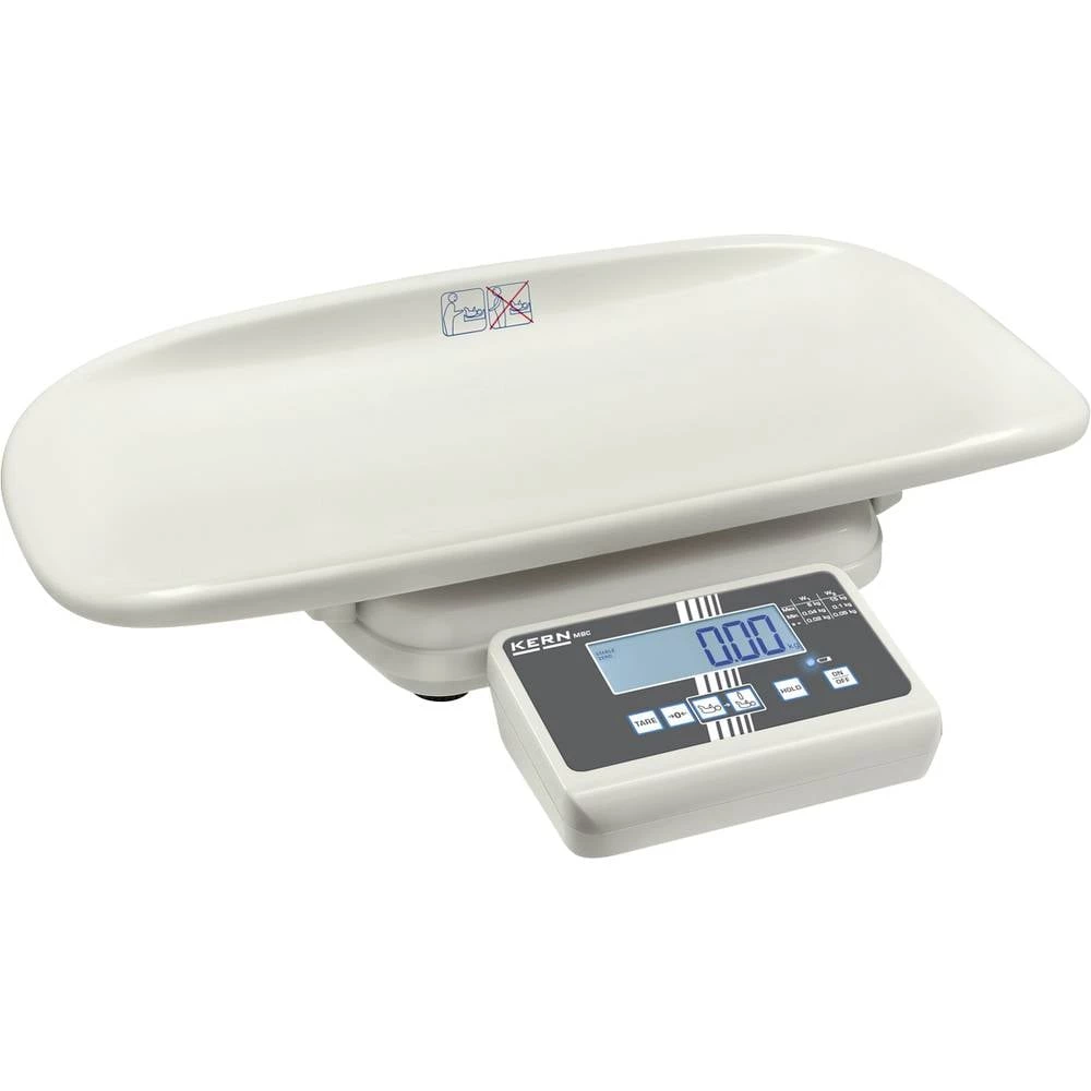 Kern MBC 15K2DM dječja vaga digitalni Opseg mjerenja (kg)=15 kg bijela provjerljiva slika