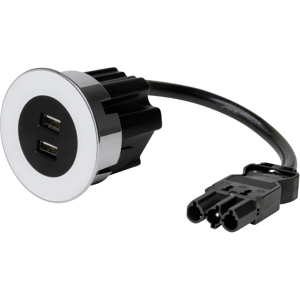 Kopp 939706011  ugradbena utičnica  s USB-om IP20 bijela slika
