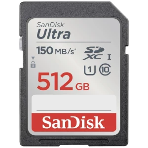 SanDisk SDXC Ultra 512GB (Class 10/UHS-I/150MB/s) sdxc kartica 512 GB UHS-Class 1 vodootporan, otporan na udarce slika