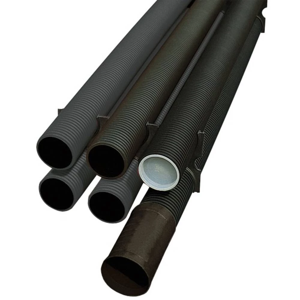 Fränkische Rohrwerke 19040110 19040110 spiralna cijev crna Roba na metre slika