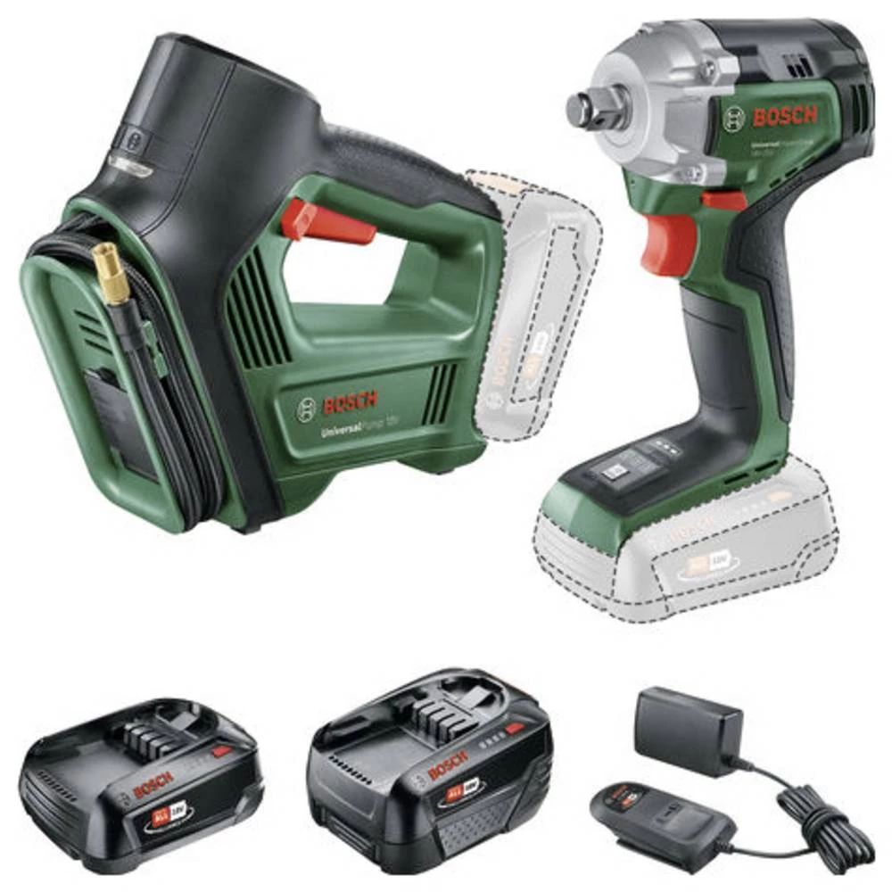 Bosch Home and Garden 18VUniversalImpactDrive+UniversalPump 0615A5009C set alata slika