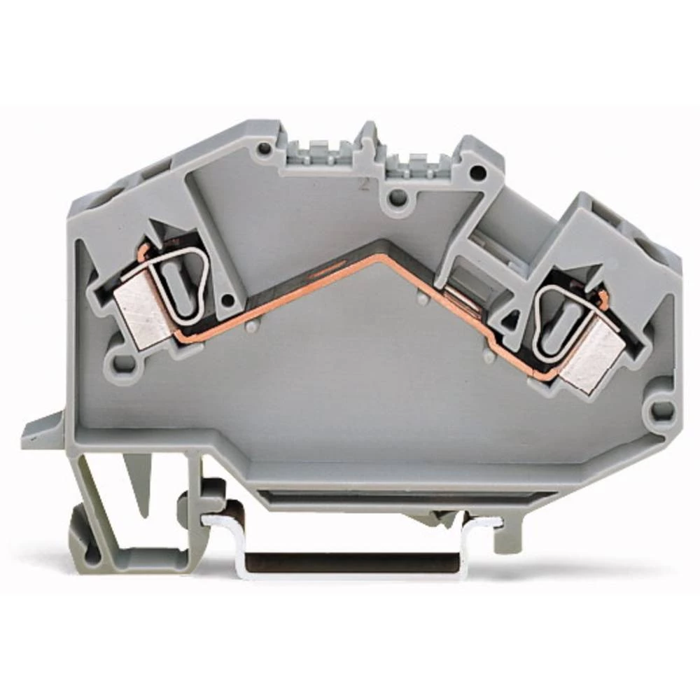 WAGO 781-604 prolazna stezaljka 6 mm opruga Dostupnost: n plava boja 50 St. slika