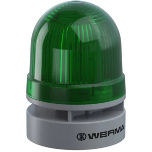 Werma Signaltechnik Signalna svjetiljka Mini TwinFLASH Combi 12VAC / DC GN Zelena 12 V/DC 95 dB slika