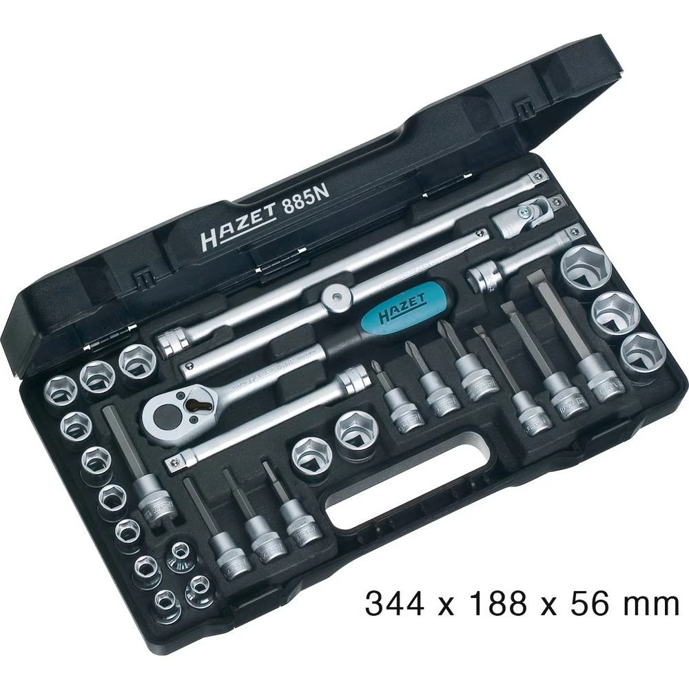 Hazet komplet nasadnih ključeva metrički 3/4" 32-dijelni 885N slika