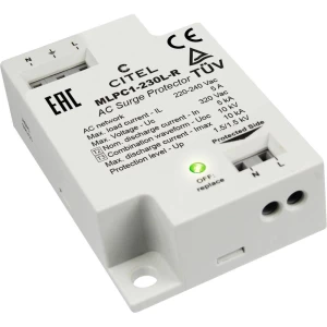Citel 831211 MLPC1-230L-R ugradbena zaštita od prenapona Zaštita od prenapona za: razdjelne kutije 10 kA 1 St. slika