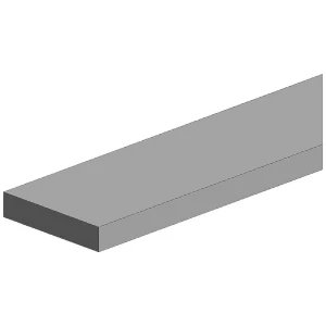 polistiren  kvadratni profil  (D x Š x V) 350 x 1.5 x 0.50 mm  10 St. slika