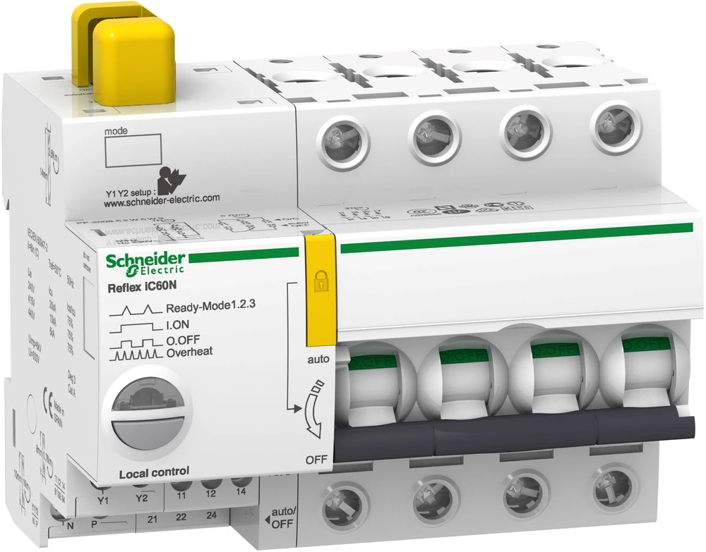 Zaštitna sklopka za vodove 63 A 230 V Schneider Electric A9C61463 slika