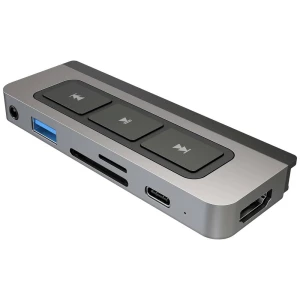 Targus HD449 1 ulaz USB-C™ (3.2 gen. 2) čvorište s više priključaka  siva, srebrna slika