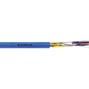 Podatkovni kabel UNITRONIC® JE-Y(ST)Y...BD EB 2 x 2 x 0.8 mm plave boje LappKabel 0034120 1000 m slika