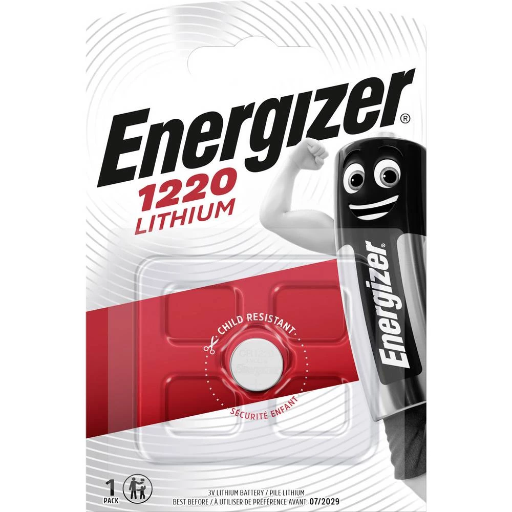Dugmasta baterija CR 1220 Energizer litijska CR1220 40 mAh 3 V 1 komad slika