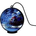 Konstsmide 1560-700 LED krajolik djed božićnjak sa saonicama LED crna ti