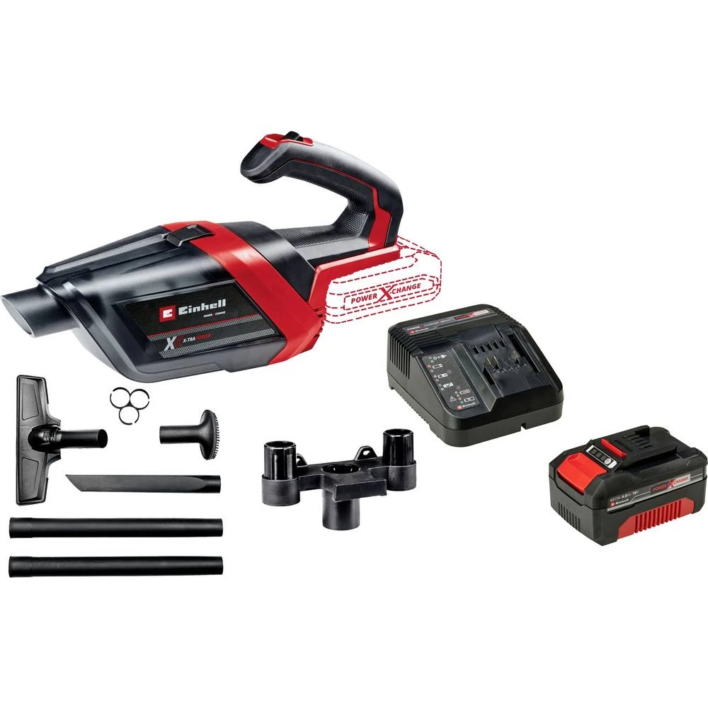 Einhell 2347190+4512042 bežični ručni usisivač 18 V uklj. akumulator, uklj. punjač, bez vrećice slika