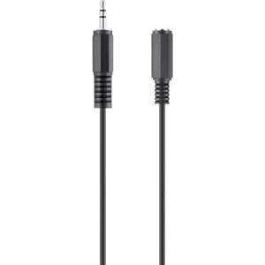 Utičnica Audio Priključni kabel [1x Priključna doza za 3,5 mm banana utikač - 1x 3,5 mm banana utikač] 3 m Crna Belkin slika