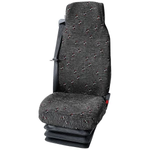 HP Autozubehör 22229 Star navlaka za sjedalo pamuk, poliester antracitna boja, s uzorkom sjedalo suvozača, vozačevo sjedalo slika