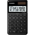 Casio SL-1000SC-BK džepni kalkulator crna Zaslon (broj mjesta): 10 solarno napajanje, baterijski pogon (Š x V x D) 71 x 9 x 120 mm