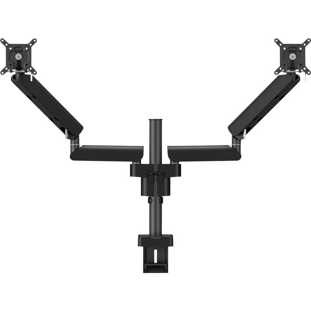 Vogel's stolni nosač za monitor MOMO 4237 2 Zaslon(i) 25,4 cm (10") - 86,4 cm (34") crna podesiv po visini, vrtljivi nos slika