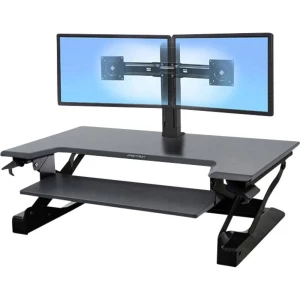 Ergotron WorkFit-TL Radni stol za sjedenje i stajanje ATT.FX.HEIGHT_RANGE: 38 cm (max) Crna slika