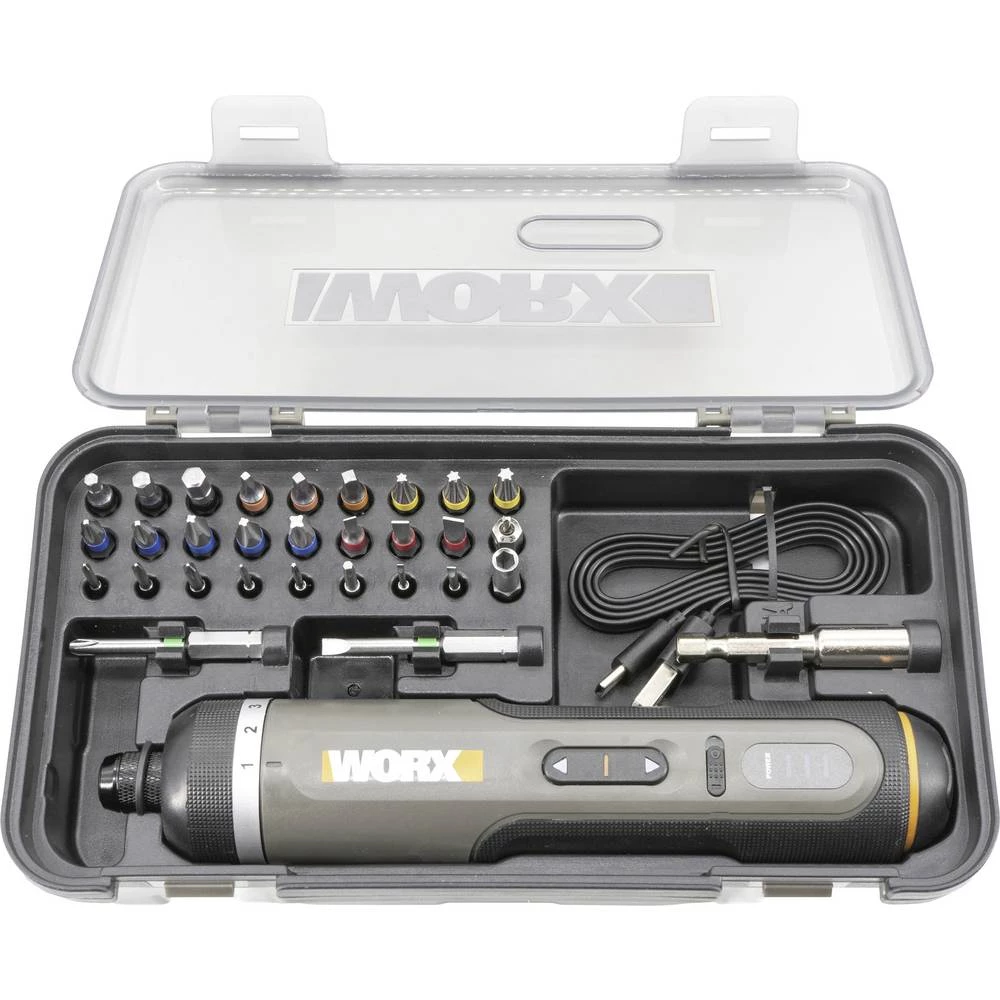 Worx WX242 akumulatorski odvijač 4 V 2.0 Ah Li-Ion uklj. kofer slika