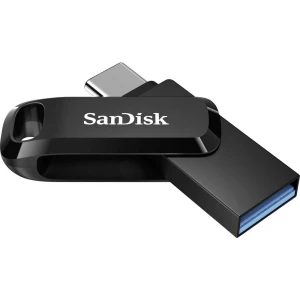 USB pomoćna memorija Smartphone/tablet SanDisk Ultra Dual Drive Go Crna 256 GB USB 3.0, USB-C™ slika
