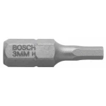 Šestrubni bit 2.5 mm Bosch Accessories Ekstra tvrdi C 6.3 3 ST
