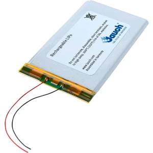 Specijalni akumulatori Prizmatični Kabel LiPo Jauch Quartz LP735977JH 3.7 V 5000 mAh slika