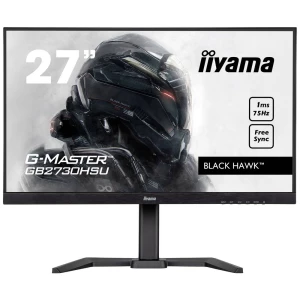 Iiyama G-MASTER GB2730HSU-B5 ekran za igranje Energetska učinkovitost 2021 E (A - G) 68.6 cm (27 palac) 1920 x 1080 piksel 16:9 1 ms VGA, HDMI™, DisplayPort, USB, slušalice (3.5 mm jack) TN LED slika