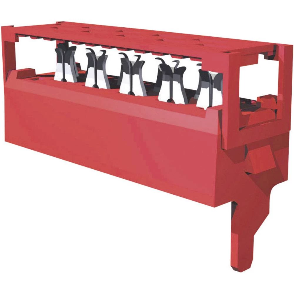 TE Connectivity standardna letva s muškim kontaktima Micro-MaTch Ukupan broj polova 16 Raster: 1.27 mm 8-215083-6 1 St. slika