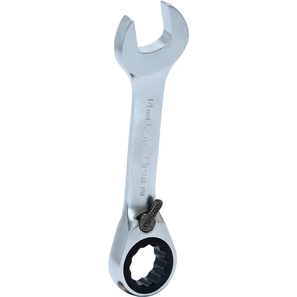 KS Tools 503.4637 503.4637 viličasto okasti ključ s račnom Veličina ključa (metrička) (naslov) 14 mm slika