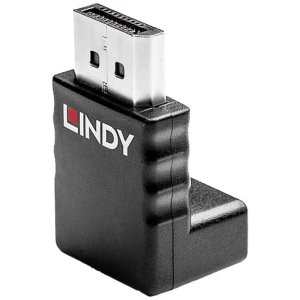 LINDY 41366 DisplayPort adapter [1x muški konektor displayport - 1x ženski konektor displayport] crna slika