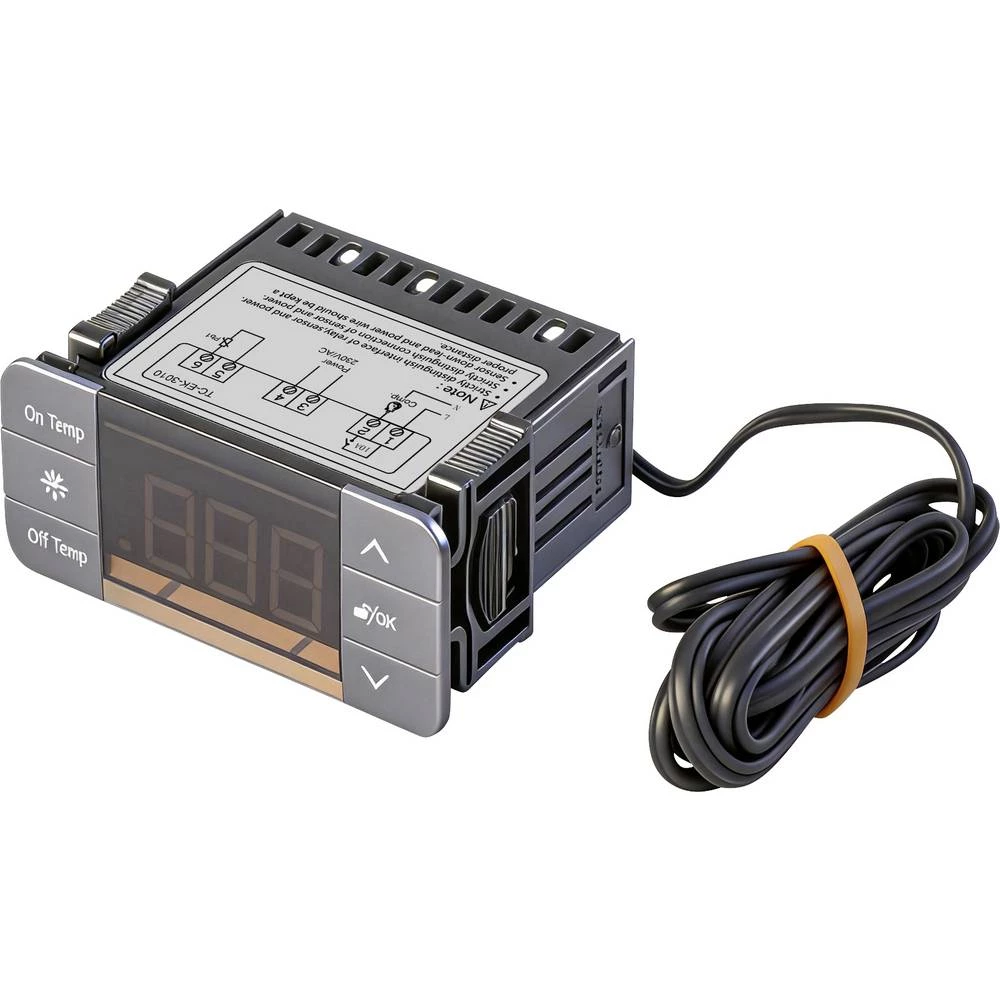 TRU COMPONENTS TC-EK-3010 termostat NTC -40 do 99 °C relej 10 A (D x Š x V) 78.5 x 82 x 34.5 mm slika
