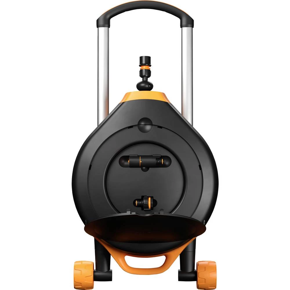 Fiskars 1067548 X-Series™ Waterwheel XL kolica za crijevo 13 mm 27 m 1/2 inča 1 kom. crna, narančasta slika