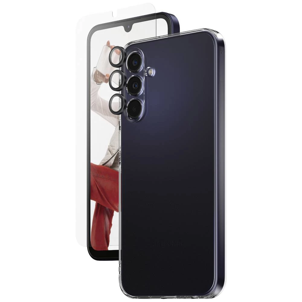 PanzerGlass 3-in-1 Bundle "Edge2Edge Glass + Case + Lens" set torbica + zaštitno staklo Samsung Galaxy A15, Galaxy A15 5 slika